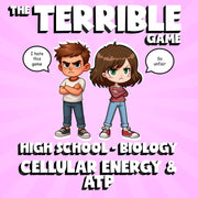 Cellular Energy & ATP THE TERRIBLE GAME - No Prep Biology Science Review