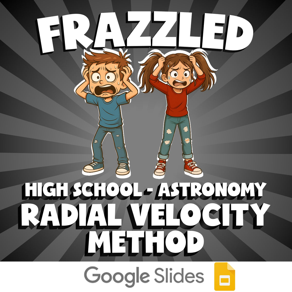 Radial Velocity Method FRAZZLED Science Game - No Prep Astronomy Review Activity