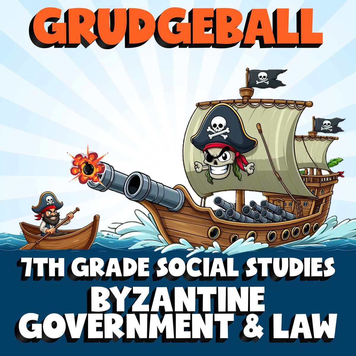 Byzantine Government & Law GRUDGEBALL Socials Game - No Prep Grade 7 Review