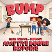 Adaptive Immune Response BUMP Science Game - No Prep Biology Review Activity