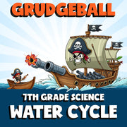 Water Cycle GRUDGEBALL Science Game - No Prep Grade 7 Review Activity