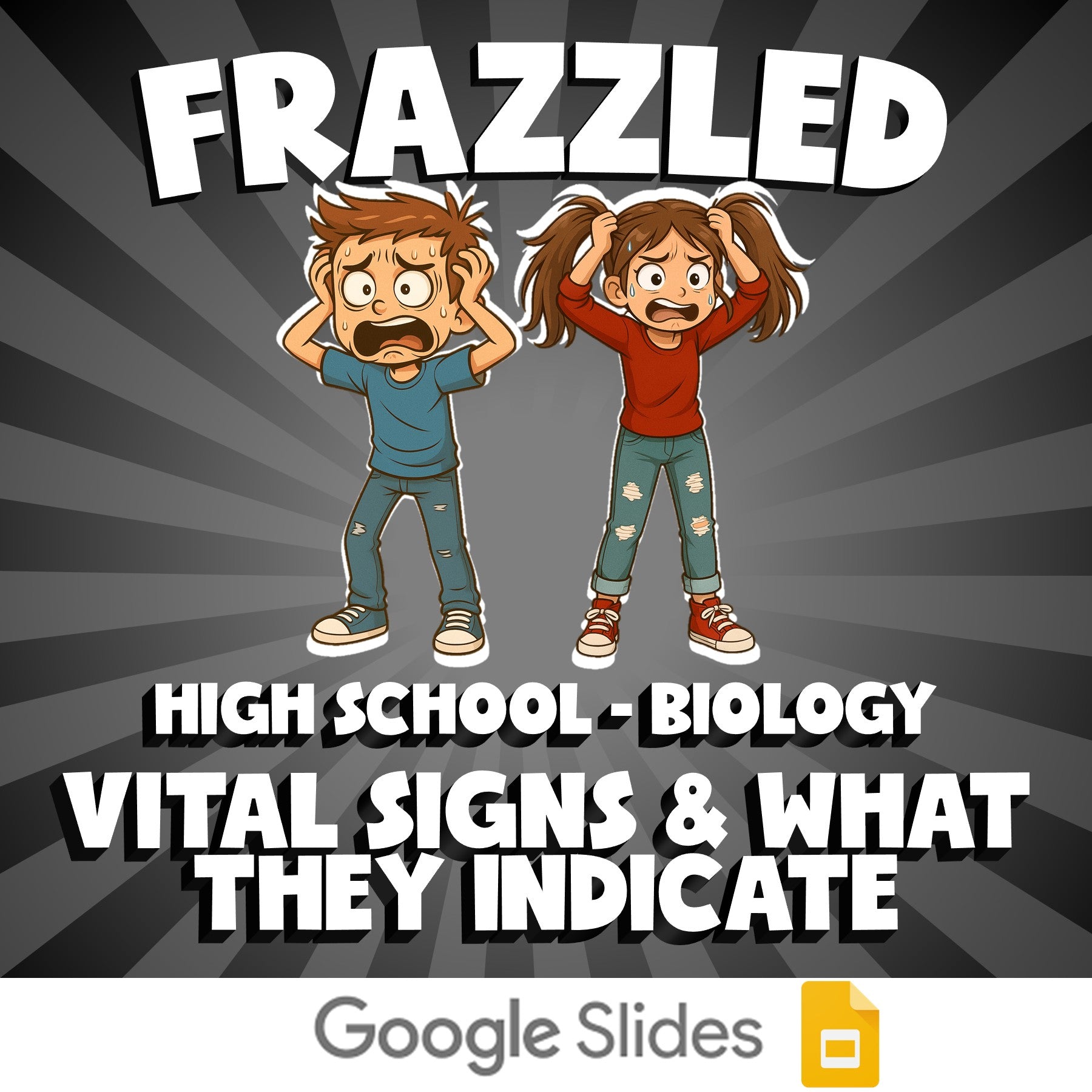 Vital Signs & What They Indicate FRAZZLED Science Game - No Prep Biology Review