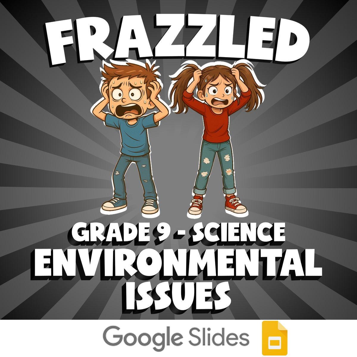 Environmental Issues FRAZZLED Science Game - No Prep Grade 9 Review Activity
