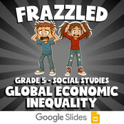 Global Economic Inequality FRAZZLED Socials Game - No Prep Grade 5 Review
