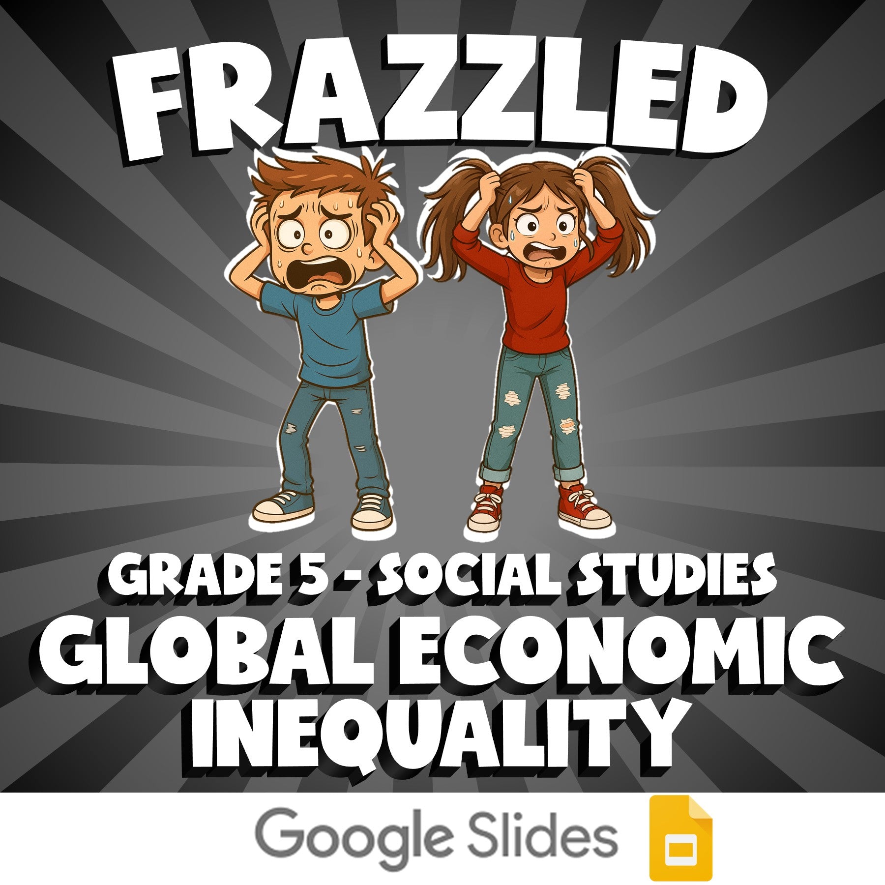 Global Economic Inequality FRAZZLED Socials Game - No Prep Grade 5 Review