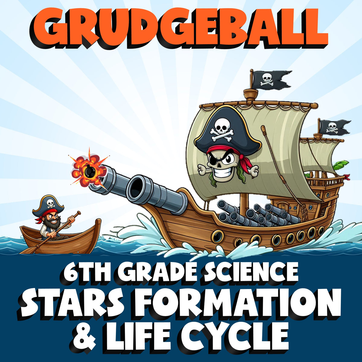 Stars Formation & Life Cycle GRUDGEBALL Science Game - No Prep Grade 6 Review