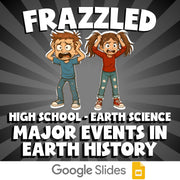 Major Events in Earth History FRAZZLED Game - No Prep Earth Science Review