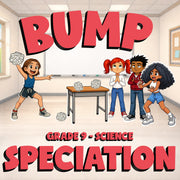 Speciation BUMP Science Game - No Prep Grade 9 Review Activity