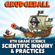 Scientific Inquiry & Practices GRUDGEBALL Science Game - No Prep Grade 8 Review