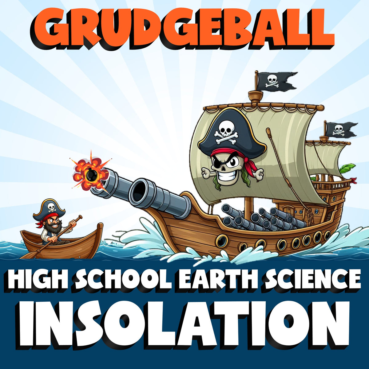 Insolation GRUDGEBALL Game - No Prep Earth Science Review Activity