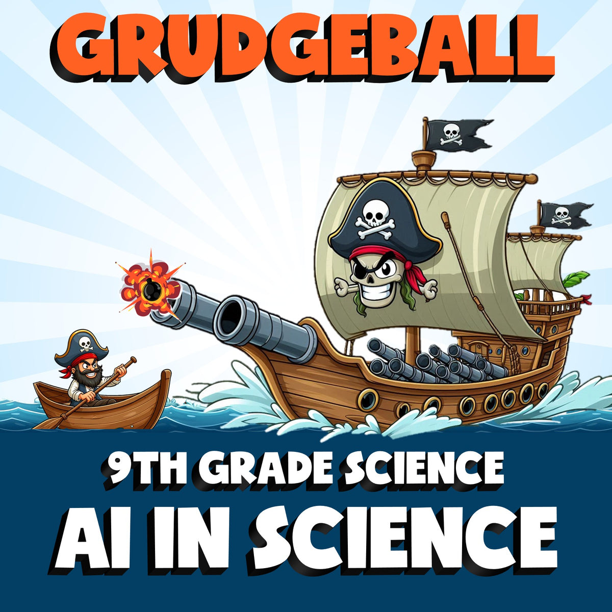 AI in Science GRUDGEBALL Science Game - No Prep Grade 9 Review Activity