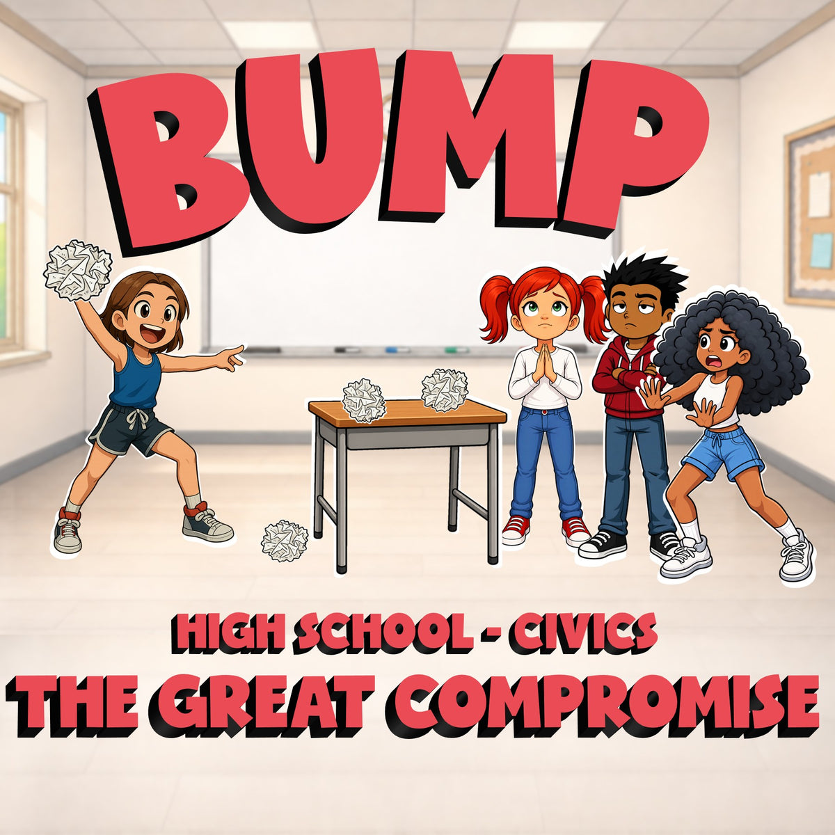 The Great Compromise BUMP Civics Game - No Prep Review Activity