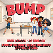 Evolutionary Relationships Applications BUMP Science Game - No Prep AP Biology