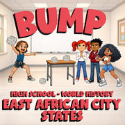 East African City States BUMP Game - No Prep World History Review Activity