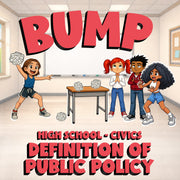 Definition of Public Policy BUMP Civics Game - No Prep Review Activity