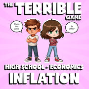 Inflation THE TERRIBLE GAME - No Prep Economics Review Activity