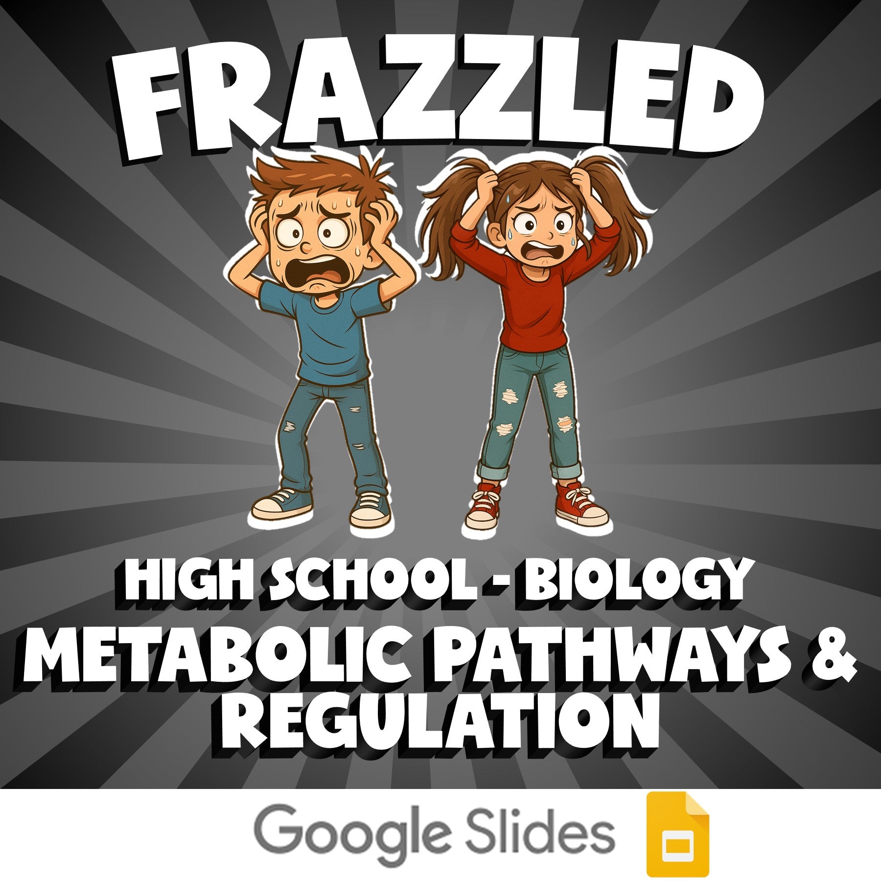 Metabolic Pathways & Regulation FRAZZLED Science Game - No Prep Biology Review