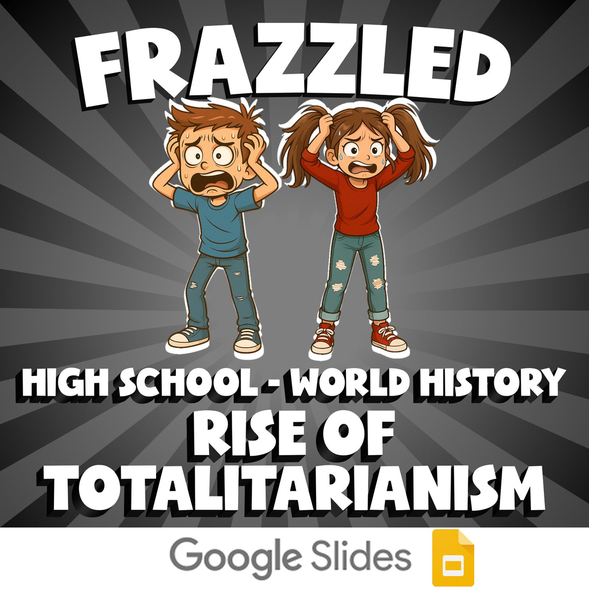 Rise of Totalitarianism FRAZZLED Game - No Prep World History Review Activity