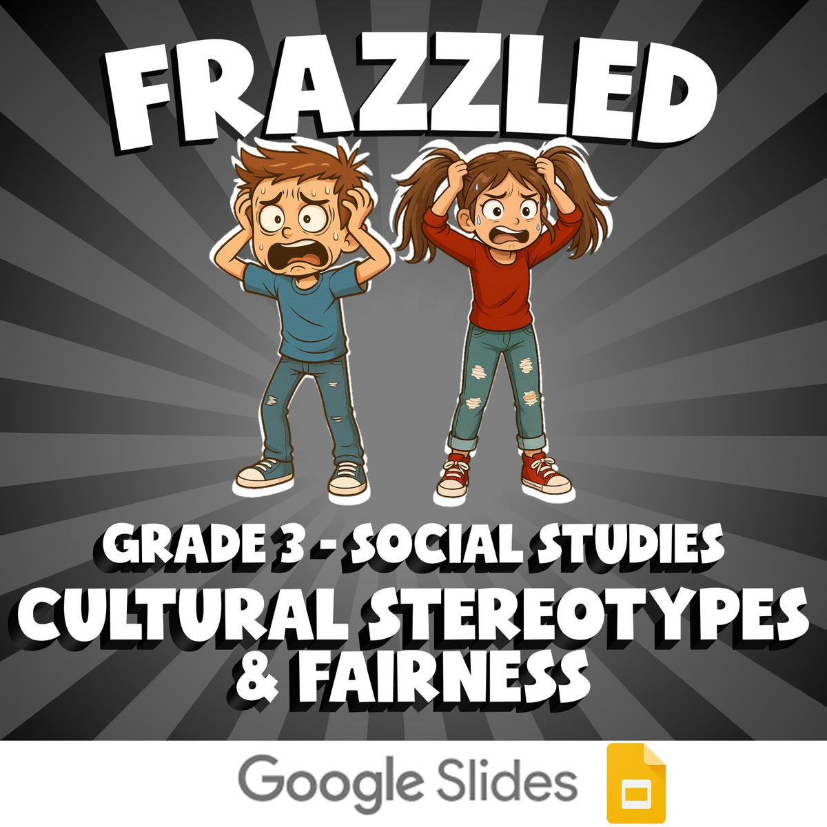 Cultural Stereotypes & Fairness FRAZZLED Socials Game - No Prep Grade 3 Review