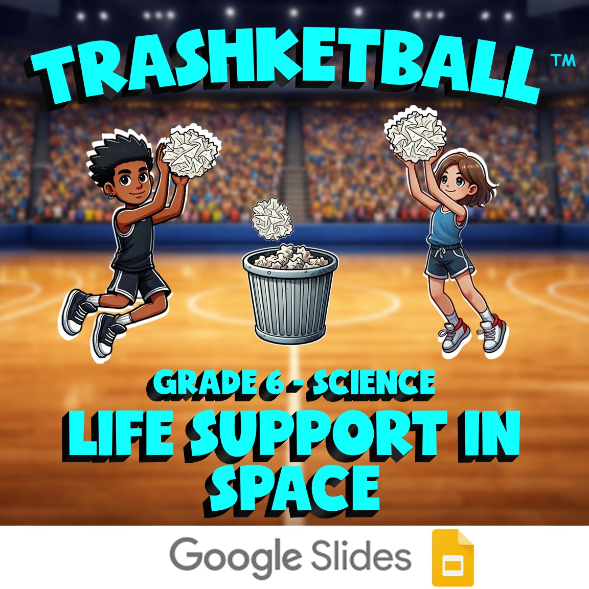 Life Support in Space TRASHKETBALL Science Game - No Prep Grade 6 Review
