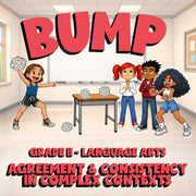Agreement & Consistency in Complex Contexts BUMP ELA Game - No Prep Grade 11