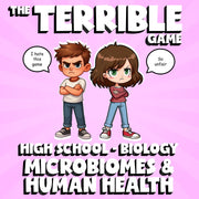 Microbiomes & Human Health THE TERRIBLE GAME - No Prep Biology Science Review