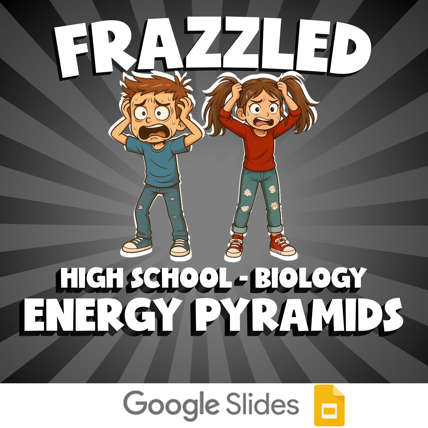 Energy Pyramids FRAZZLED Science Game - No Prep Biology Review Activity