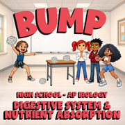 Digestive System & Nutrient Absorption BUMP Science Game - No Prep AP Biology