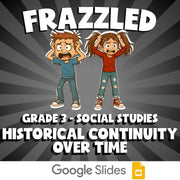 Historical Continuity Over Time FRAZZLED Socials Game - No Prep Grade 3 Review