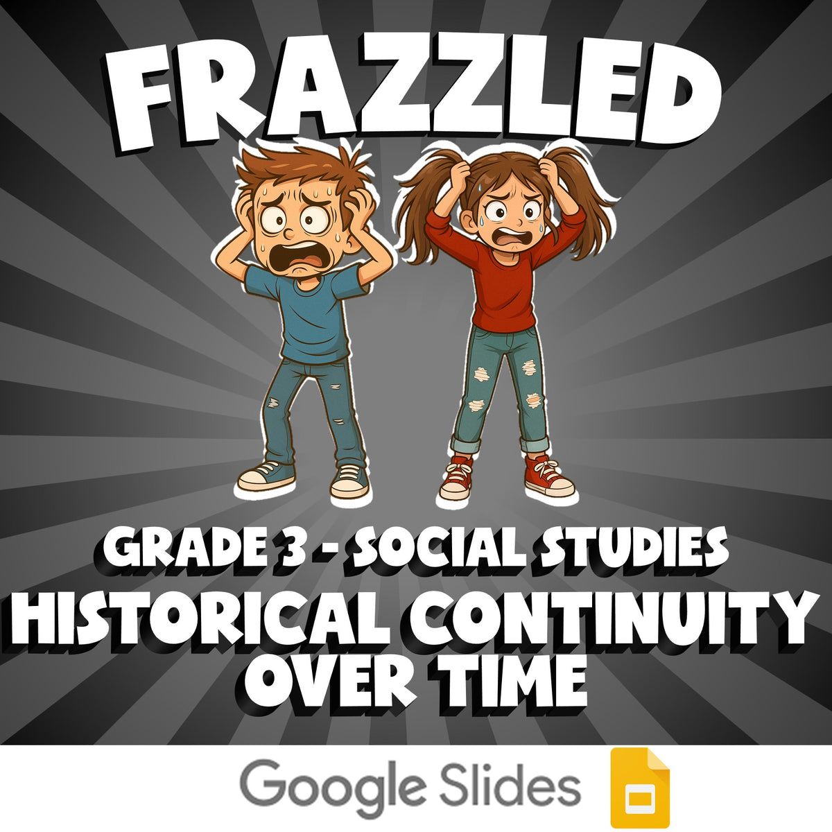 Historical Continuity Over Time FRAZZLED Socials Game - No Prep Grade 3 Review