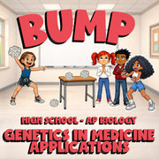 Genetics in Medicine Applications BUMP Science Game - No Prep AP Biology Review