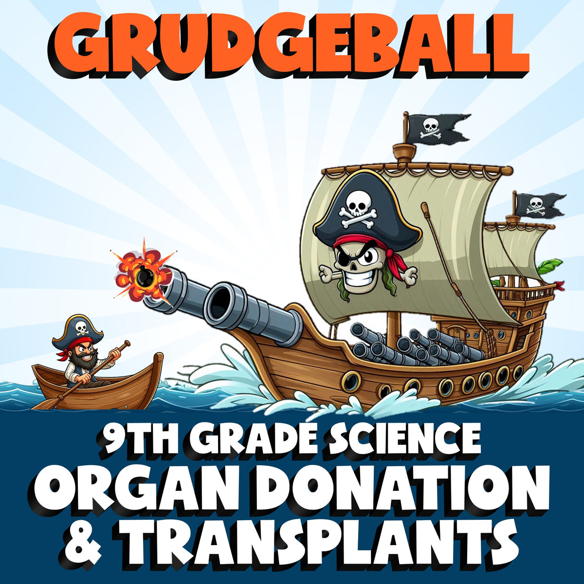 Organ Donation & Transplants GRUDGEBALL Science Game - No Prep Grade 9 Review