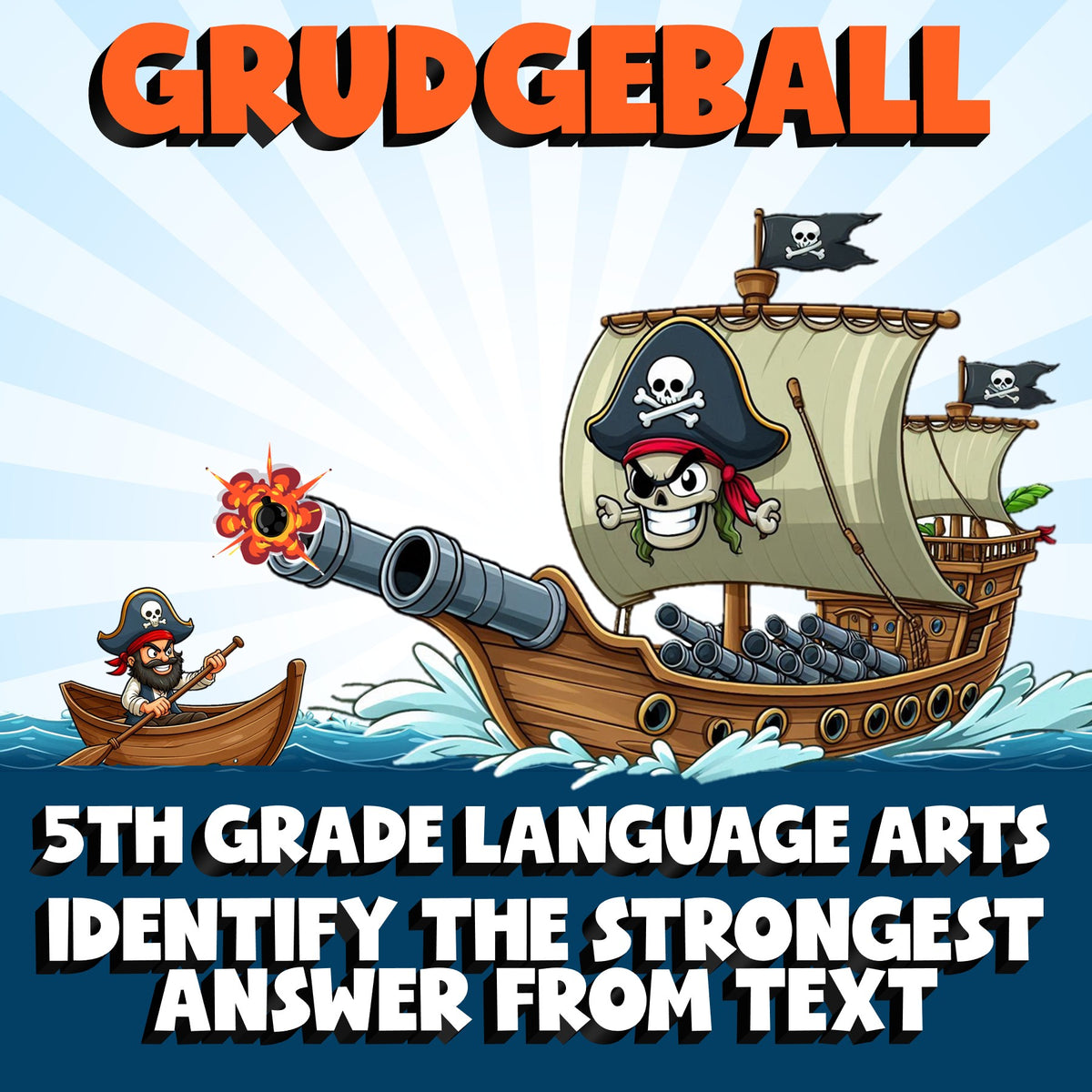 Identify the Strongest Answer from Text GRUDGEBALL ELA Game - No Prep Grade 5