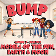 Models of the Sun, Earth & Moon BUMP Science Game - No Prep Grade 3 Review