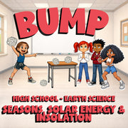 Seasons, Solar Energy & Insolation BUMP Game - No Prep Earth Science Review