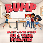 Sui & Tang Dynasties BUMP Socials Game - No Prep Grade 7 Review Activity