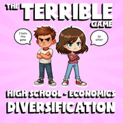 Diversification THE TERRIBLE GAME - No Prep Economics Review Activity