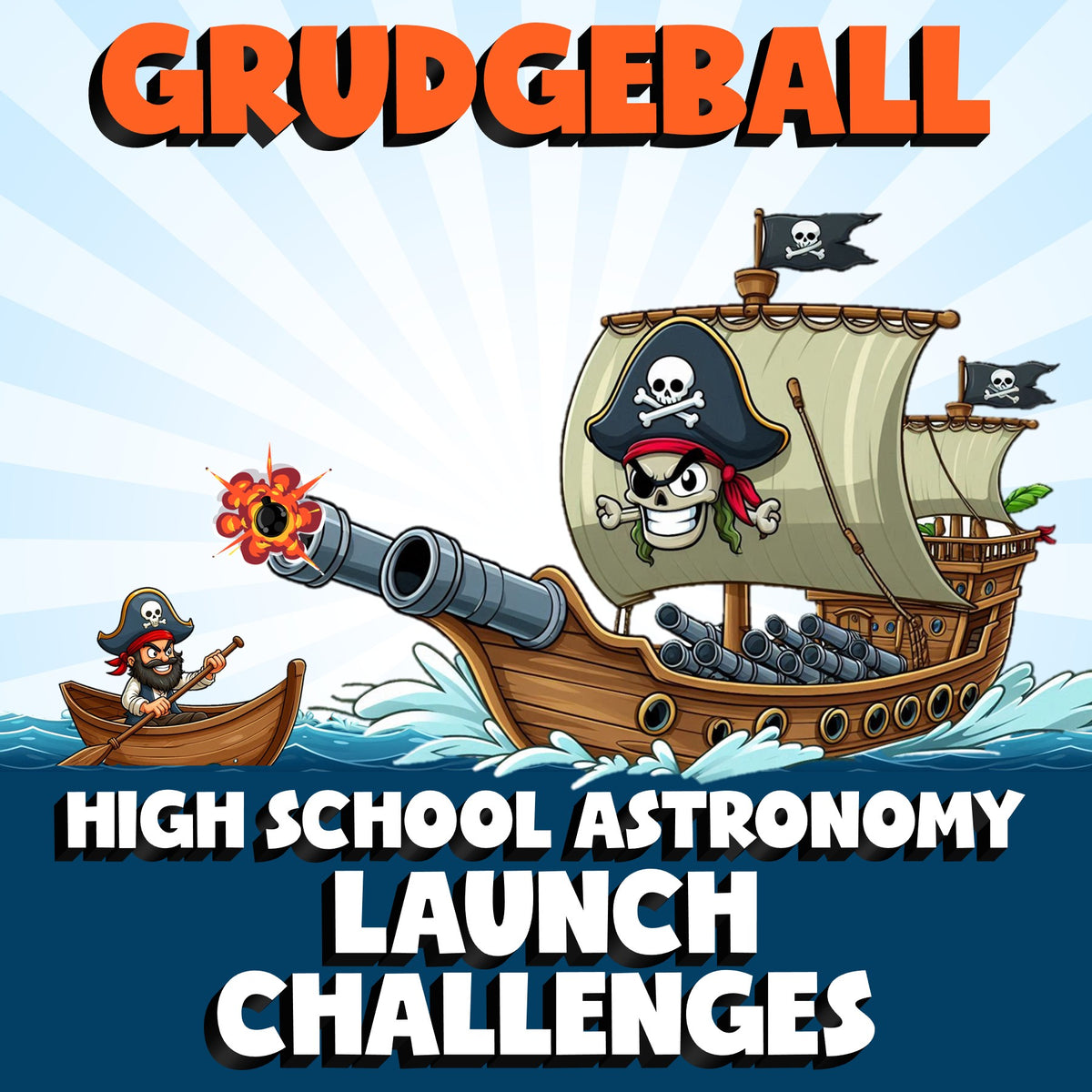 Launch Challenges GRUDGEBALL Science Game - No Prep Astronomy Review Activity