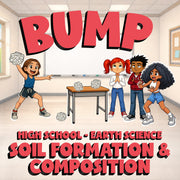 Soil Formation & Composition BUMP Game - No Prep Earth Science Review Activity