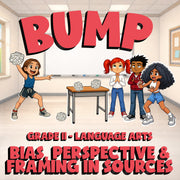 Bias, Perspective & Framing in Sources BUMP ELA Game - No Prep Grade 11 Review