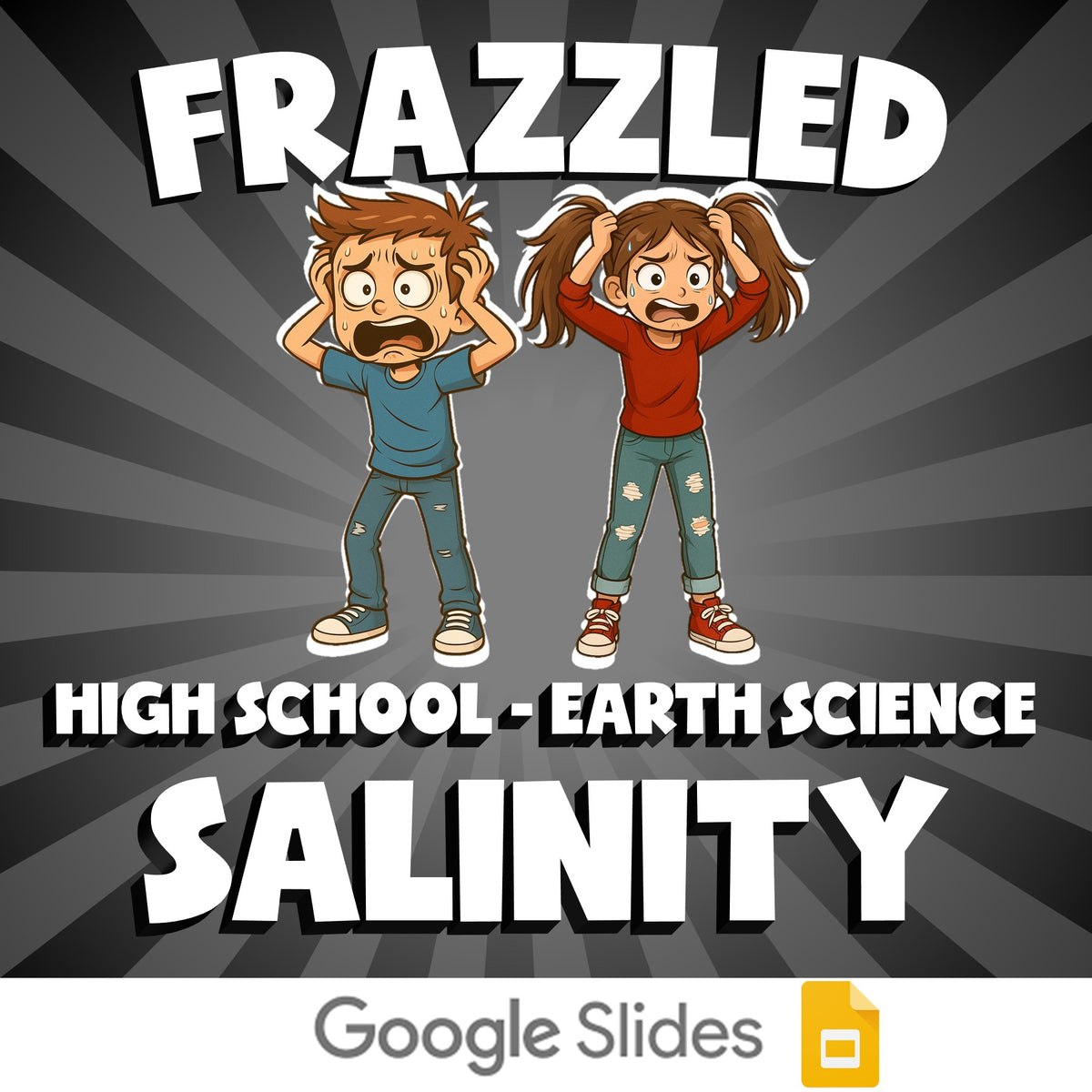 Salinity FRAZZLED Game - No Prep Earth Science Review Activity