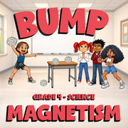 Magnetism BUMP Science Game - No Prep Grade 4 Review Activity