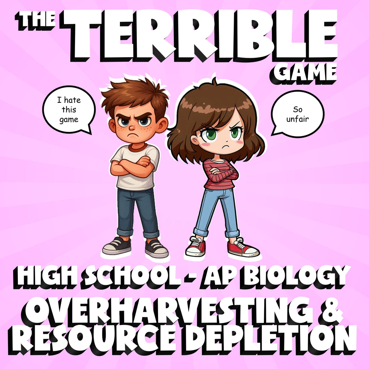 Overharvesting & Resource Depletion THE TERRIBLE GAME - AP Biology Review