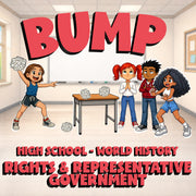 Rights & Representative Government BUMP Game - No Prep World History Review