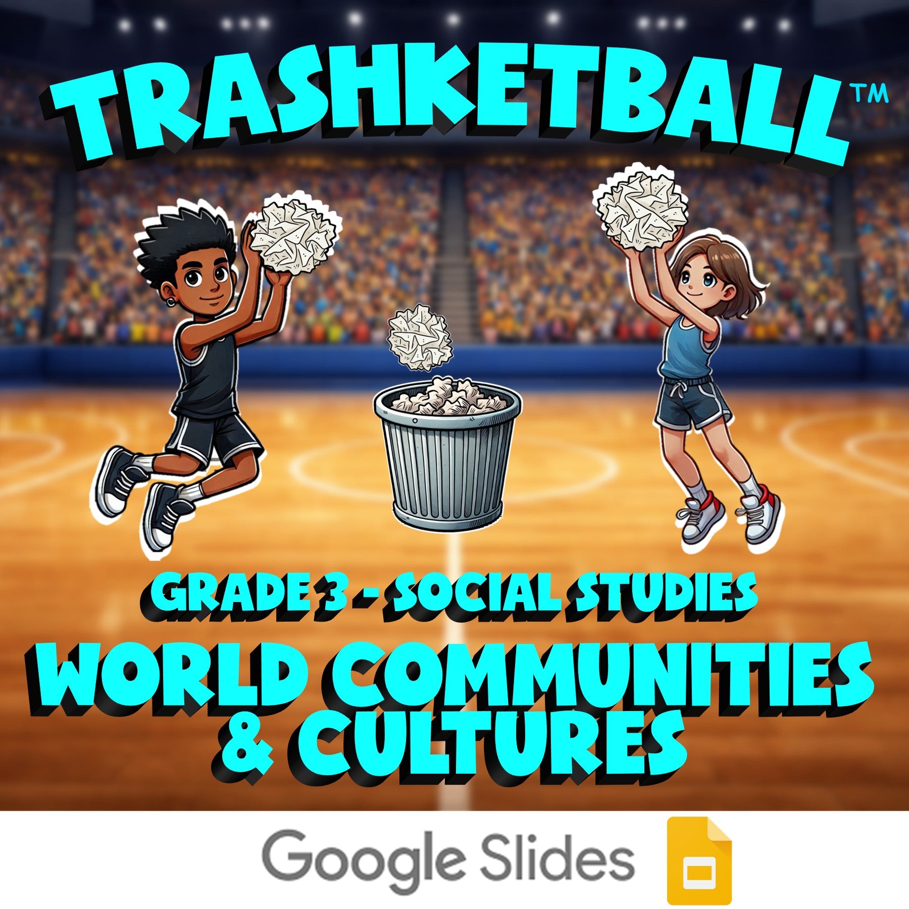 World Communities & Cultures TRASHKETBALL Socials Game - No Prep Grade 3 Review