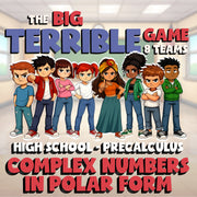 Complex Numbers in Polar Form BIG TERRIBLE GAME - PreCalculus Math Review
