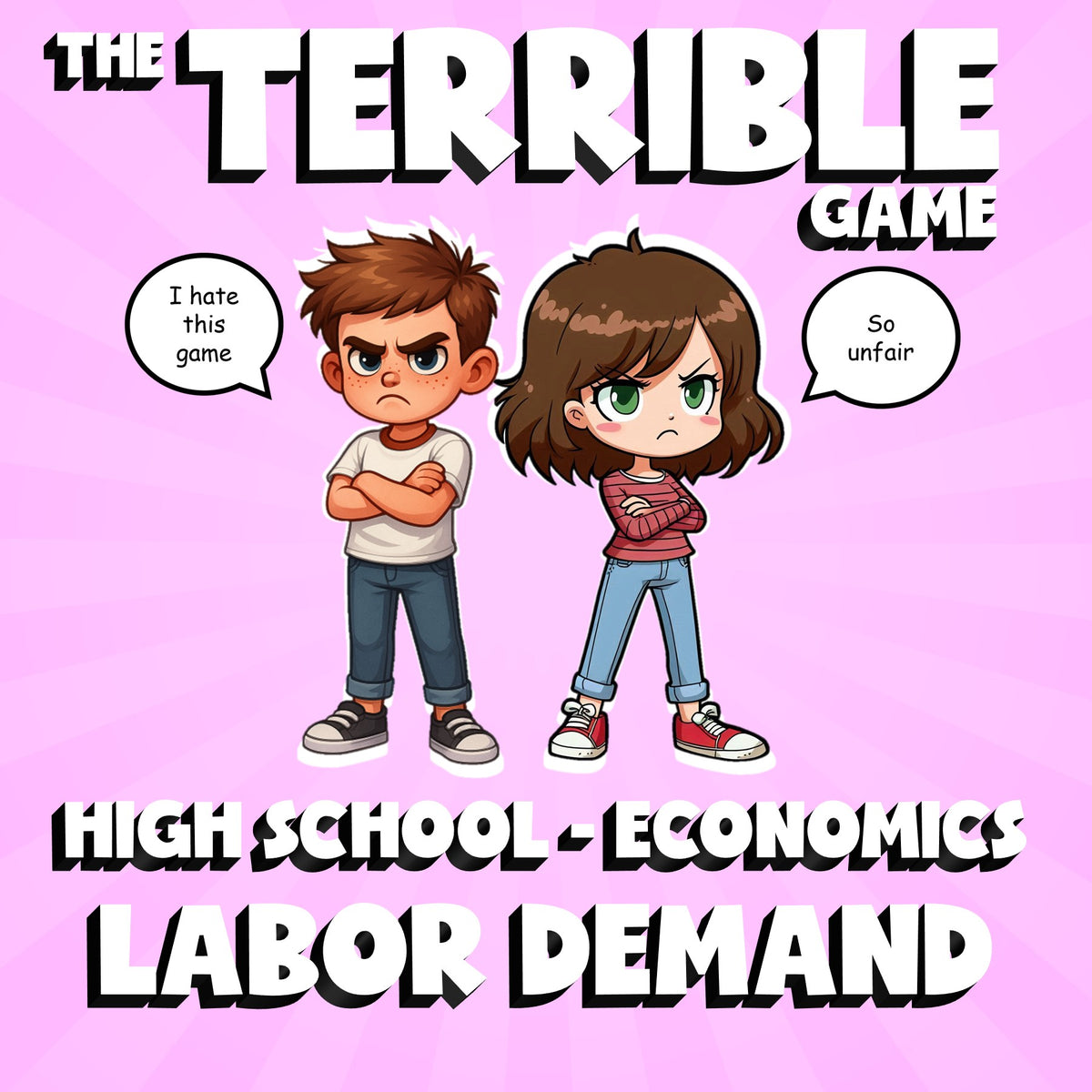 Labor Demand THE TERRIBLE GAME - No Prep Economics Review Activity