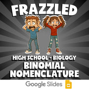 Binomial Nomenclature FRAZZLED Science Game - No Prep Biology Review Activity