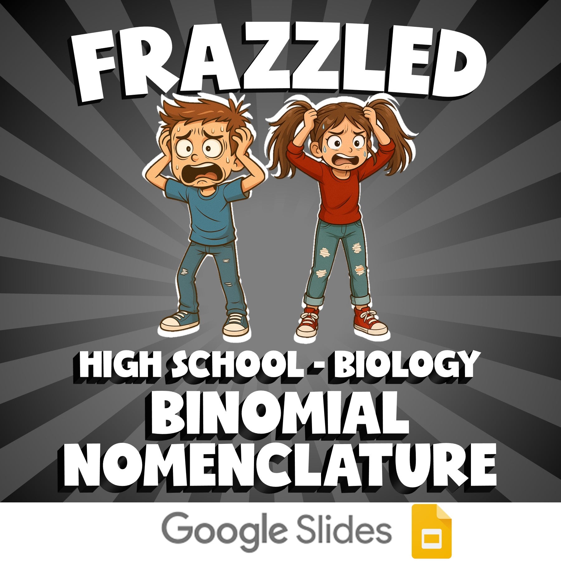 Binomial Nomenclature FRAZZLED Science Game - No Prep Biology Review Activity