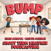 Short Term Weather Forecasting BUMP Game - No Prep Earth Science Review Activity